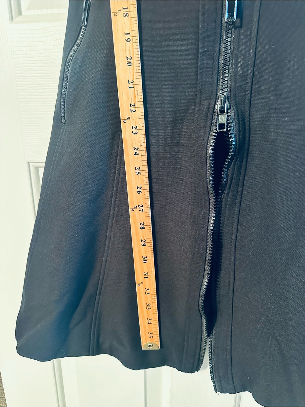 TOCCIN (NY) 6 Quiet Luxury Edge Grunge Whimsigoth Taylor Zip Front Mini Dress - Picture 15 of 15